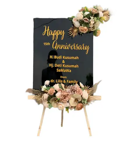 Papan Bunga Akrilik Sawunggaling
